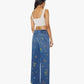 Mother - Lil Rerun Zip Sneak Wide Leg Jean