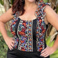 Eva Franco - Embroidered Corset Top