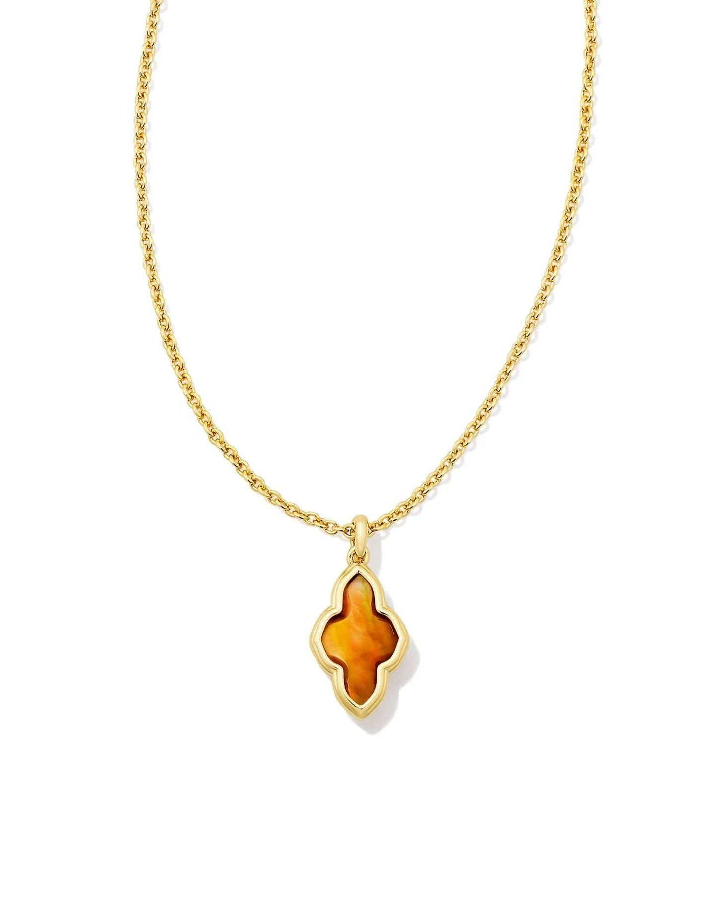 Kendra Scott - Women's Framed Abbie Short Pendant Necklace