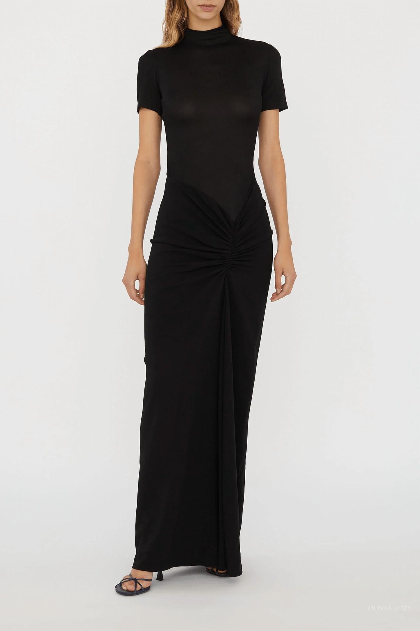 Christopher Esber - Fusion Ruched Tee Gown