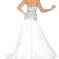 Mac Duggal - Embellished Satin Prom Dress