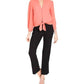 1.State - Tie Front Blouse