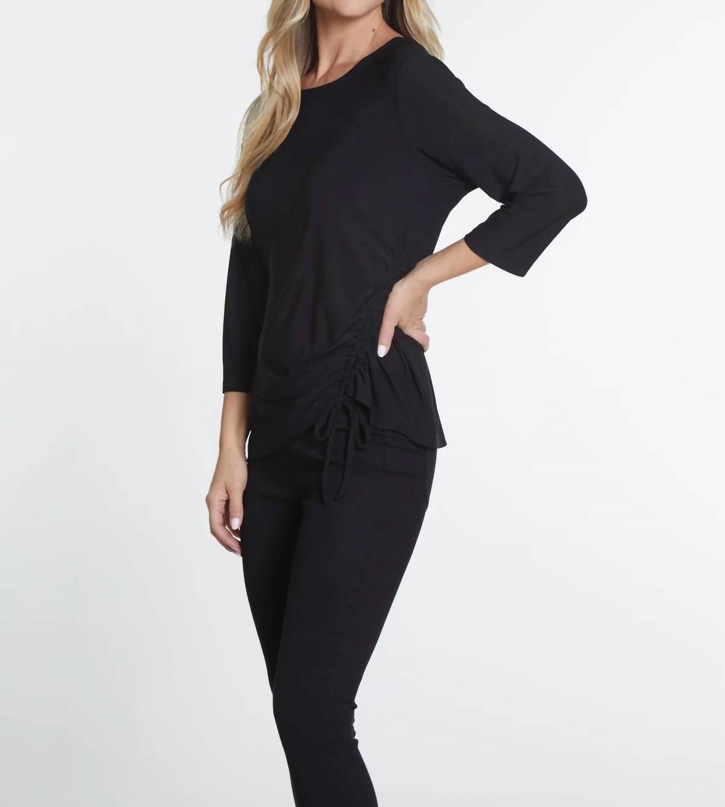 Multiples - Side Front Drawstring Top