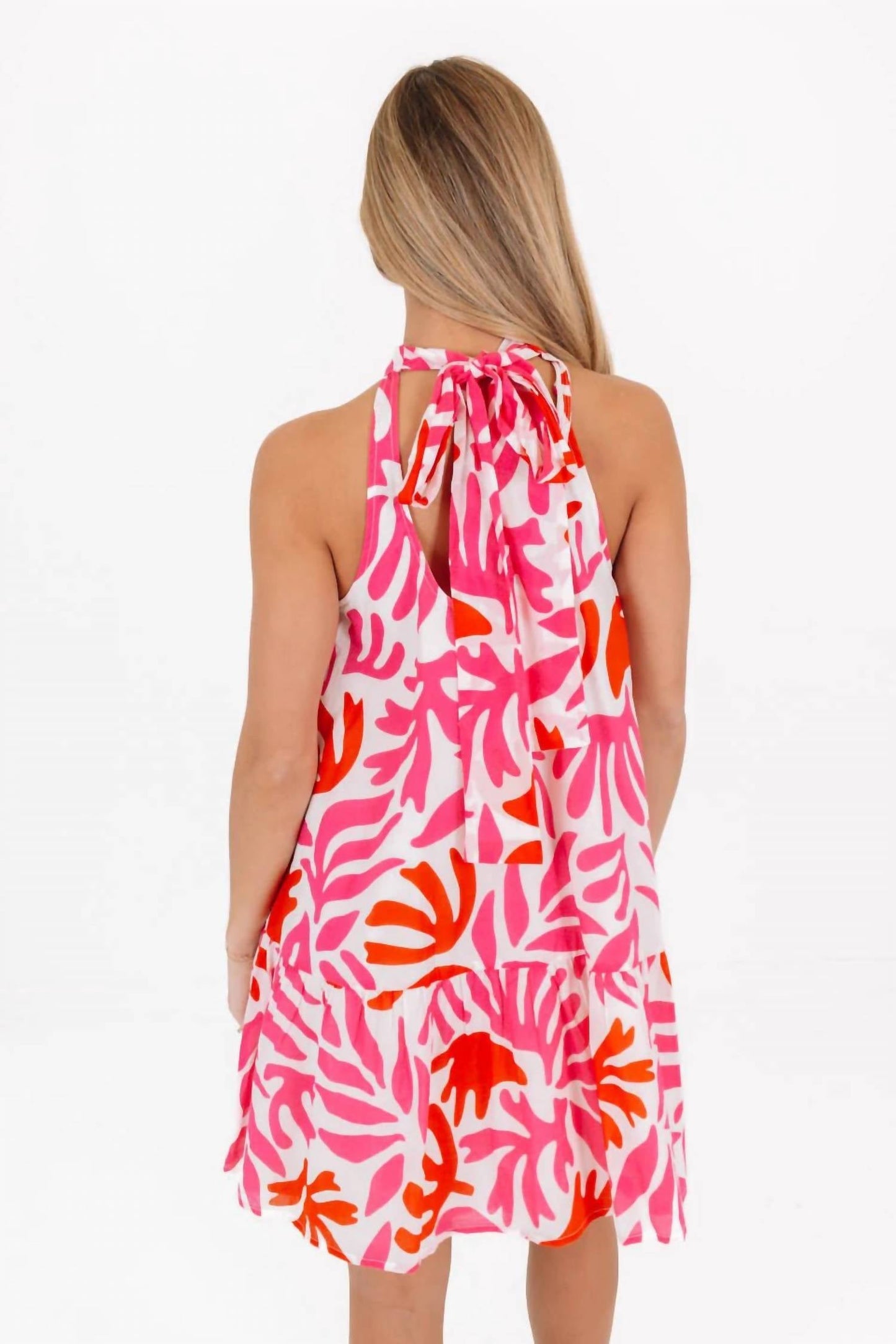 J.Marie - Lara High Neck Mini Dress