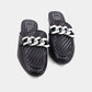 Shu Shop - Women's Alexis Woven Chain Mule