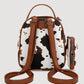 Wrangler - Mini cow print backpack