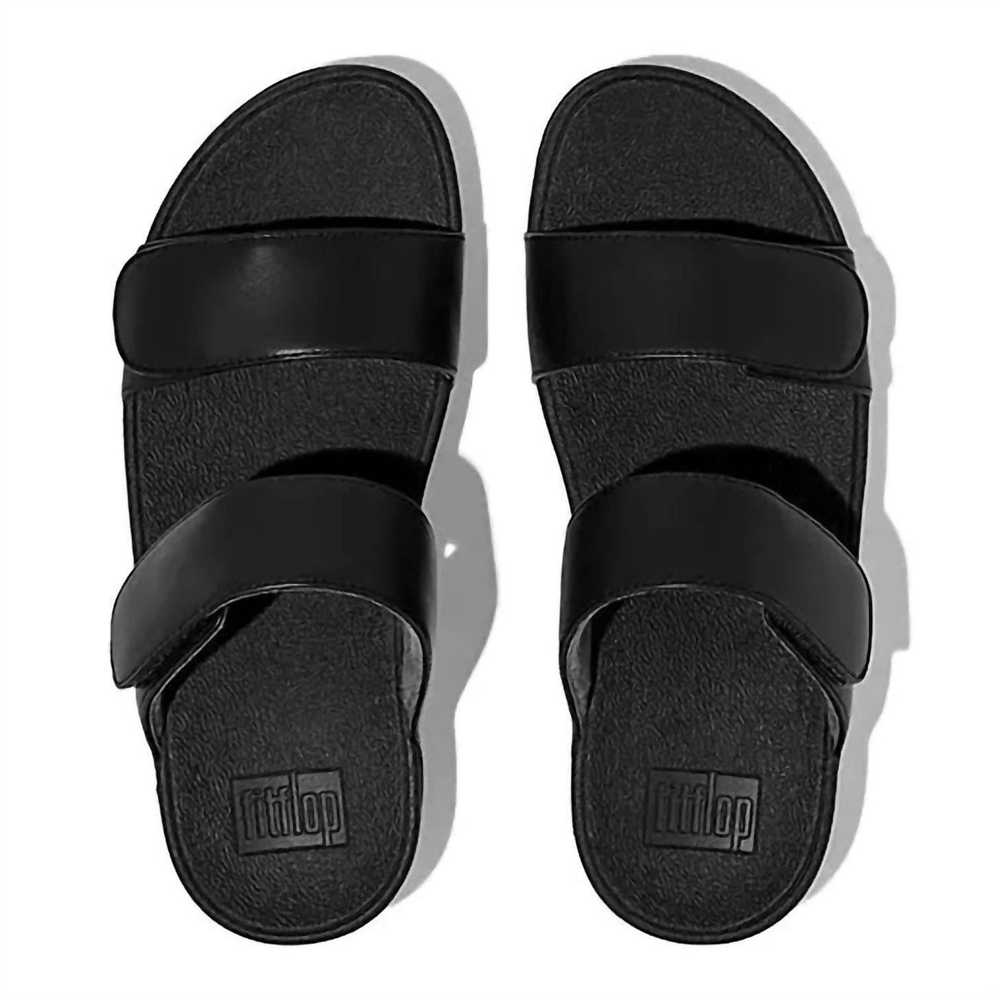 Fitflop - Women's Lulu Adjustable Leather Slide