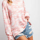 143 Story - Pink Camo Lounging Top