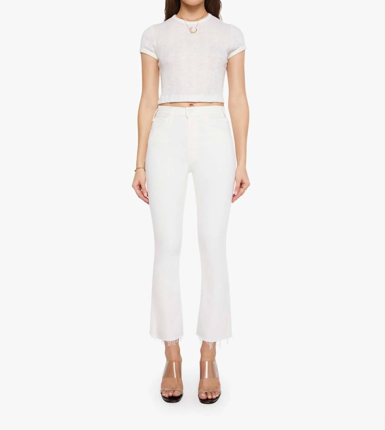 Mother - Hustler Ankle Fray Jean