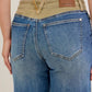 Judy Blue - Corduroy Waist Straight Leg Jeans