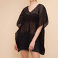 Echo - Women's Eyelet Butterfly Caftan Dress