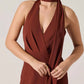 Astr - Hilaire Halter Midi Dress