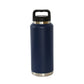 Creative Gifts International - Stainless Steel Twist-Off Cap Water Bottle