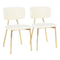 Bouton Contemporary/Glam Chair - Set of 2