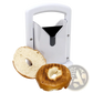 Bagel Slicer Guillotine with Safety Guard and Blade