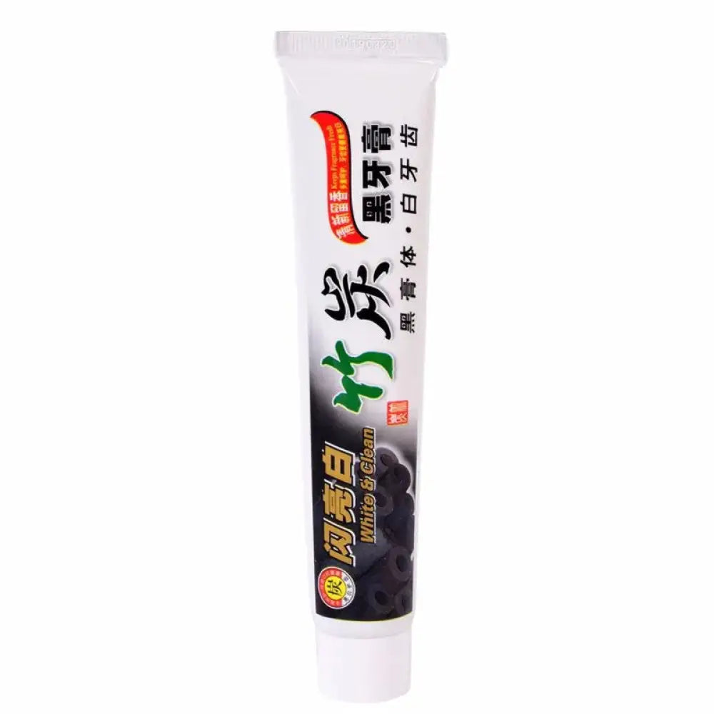 Bamboo Charcoal Whitening Toothpaste for Deep Stain Removal