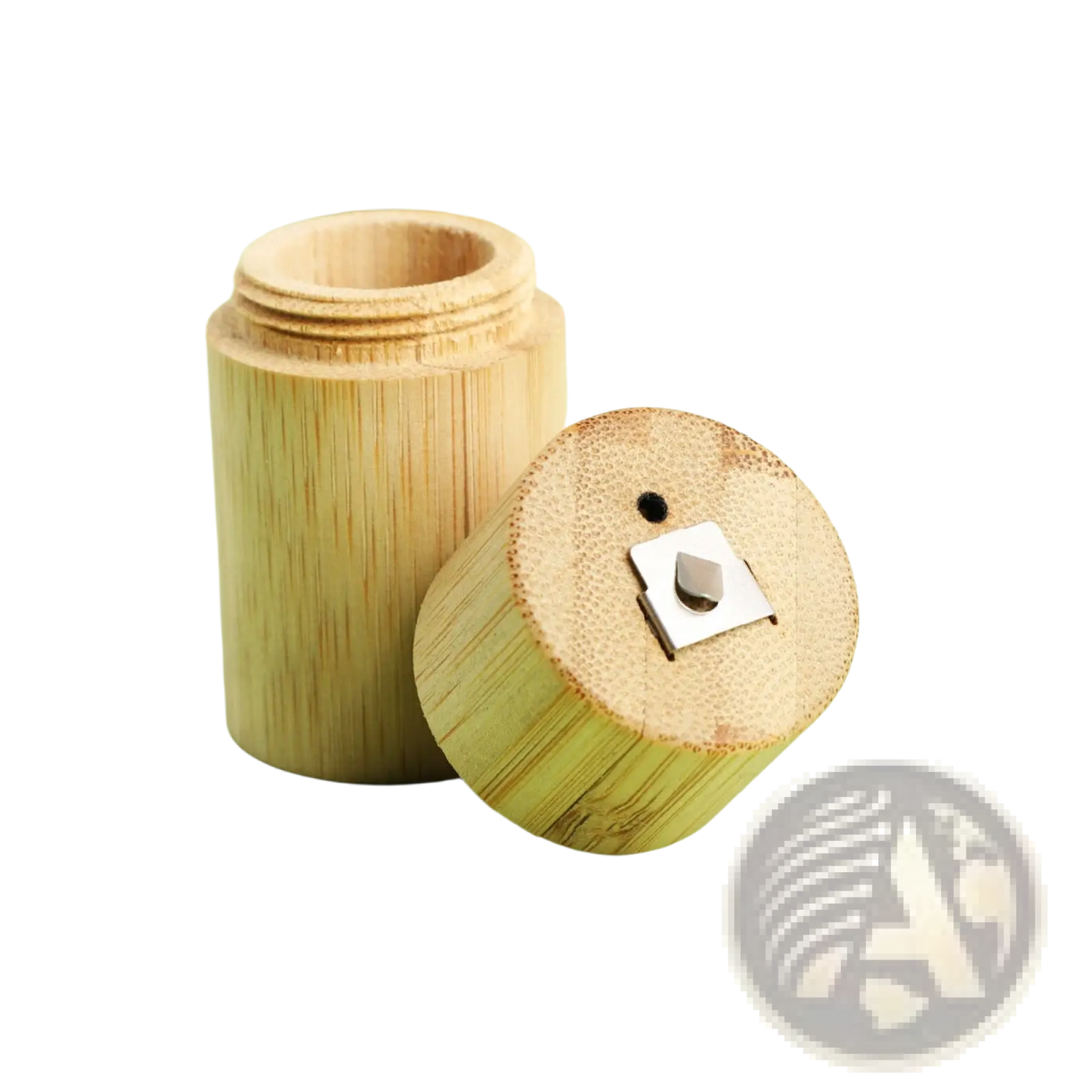 Bamboo Floss Tube Portable Biodegradable Case