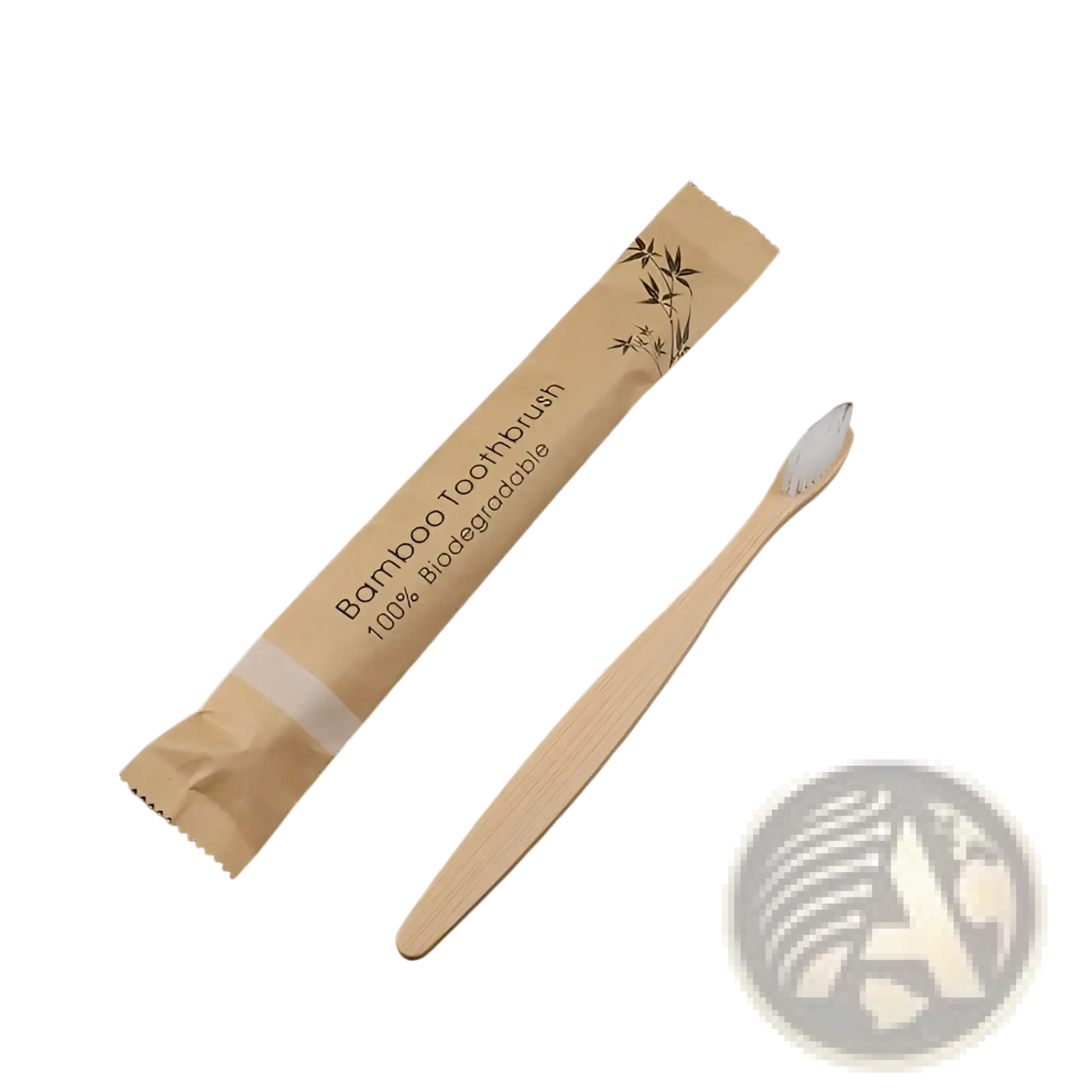 Bamboo Toothbrush Set 10 Pack Soft Bristle Eco Friendly