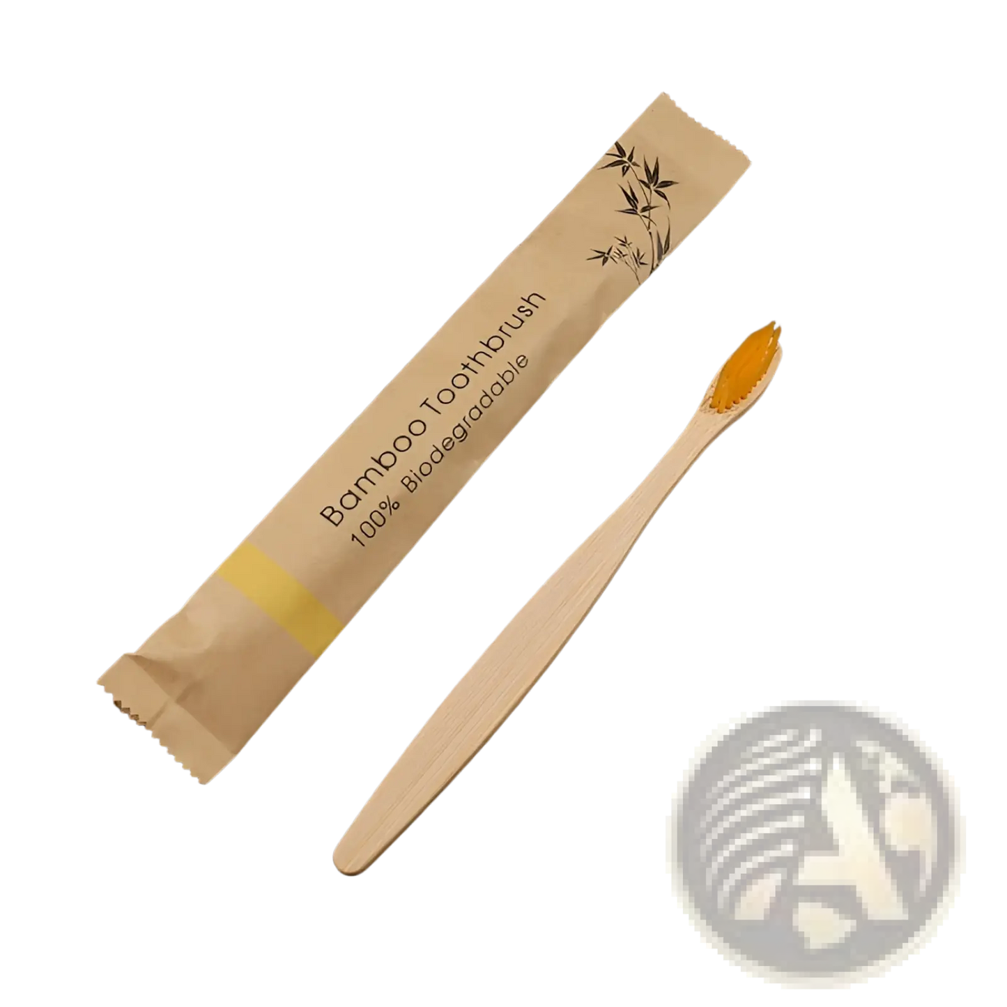 Bamboo Toothbrush Set 10 Pack Soft Bristle Eco Friendly