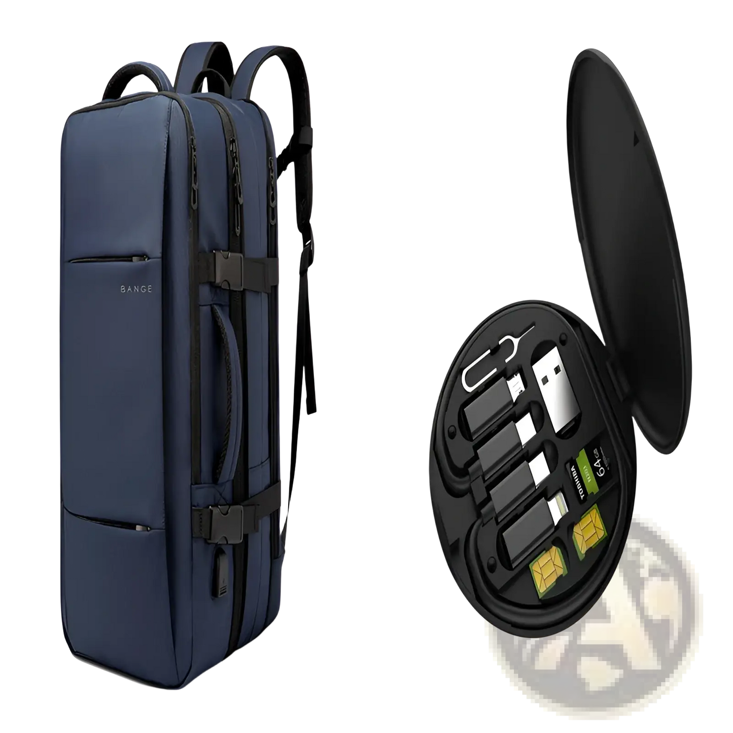 Bange 16 Inch Waterproof Laptop Travel Backpack