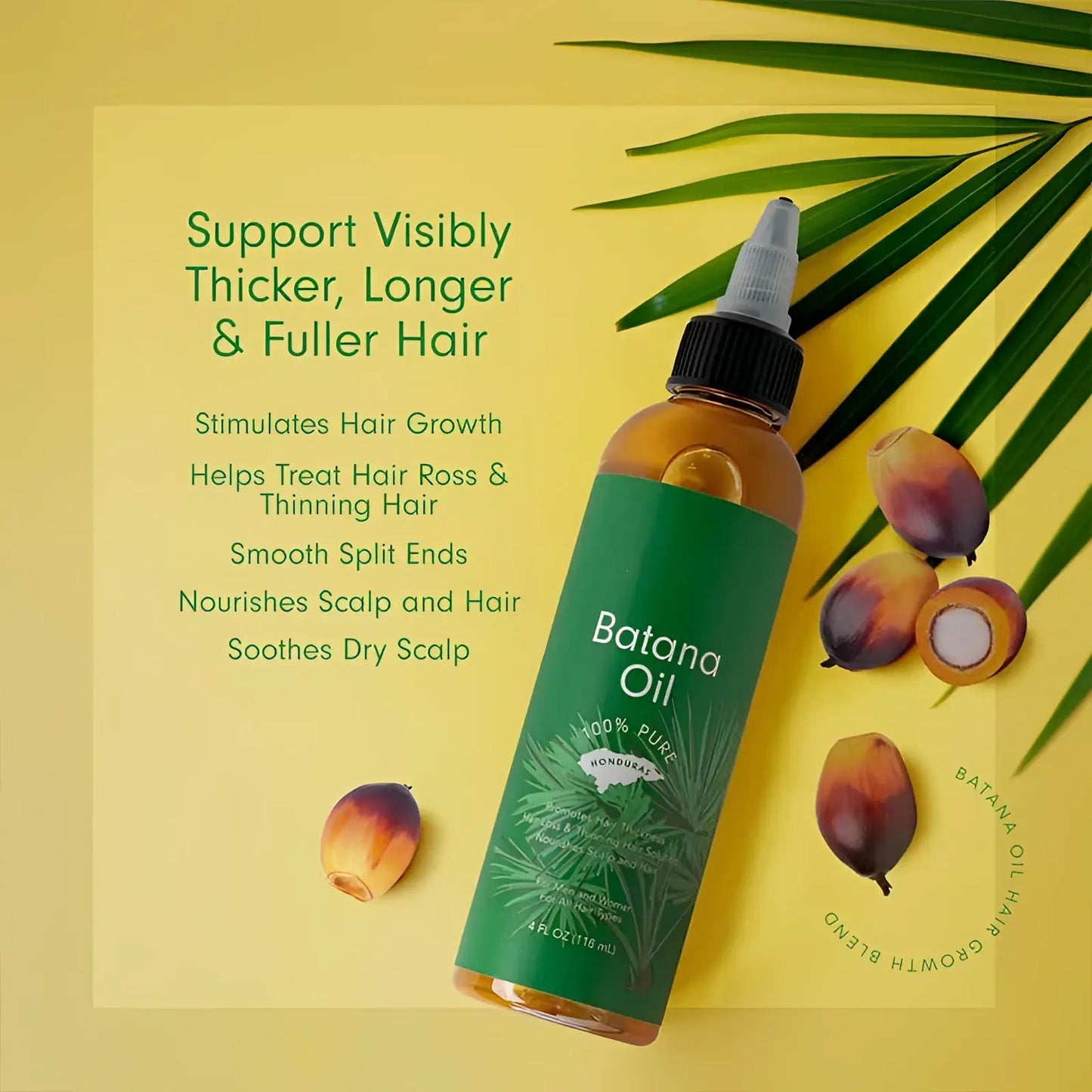 Batana Oil Hair Growth and Nourishing Essential Oil