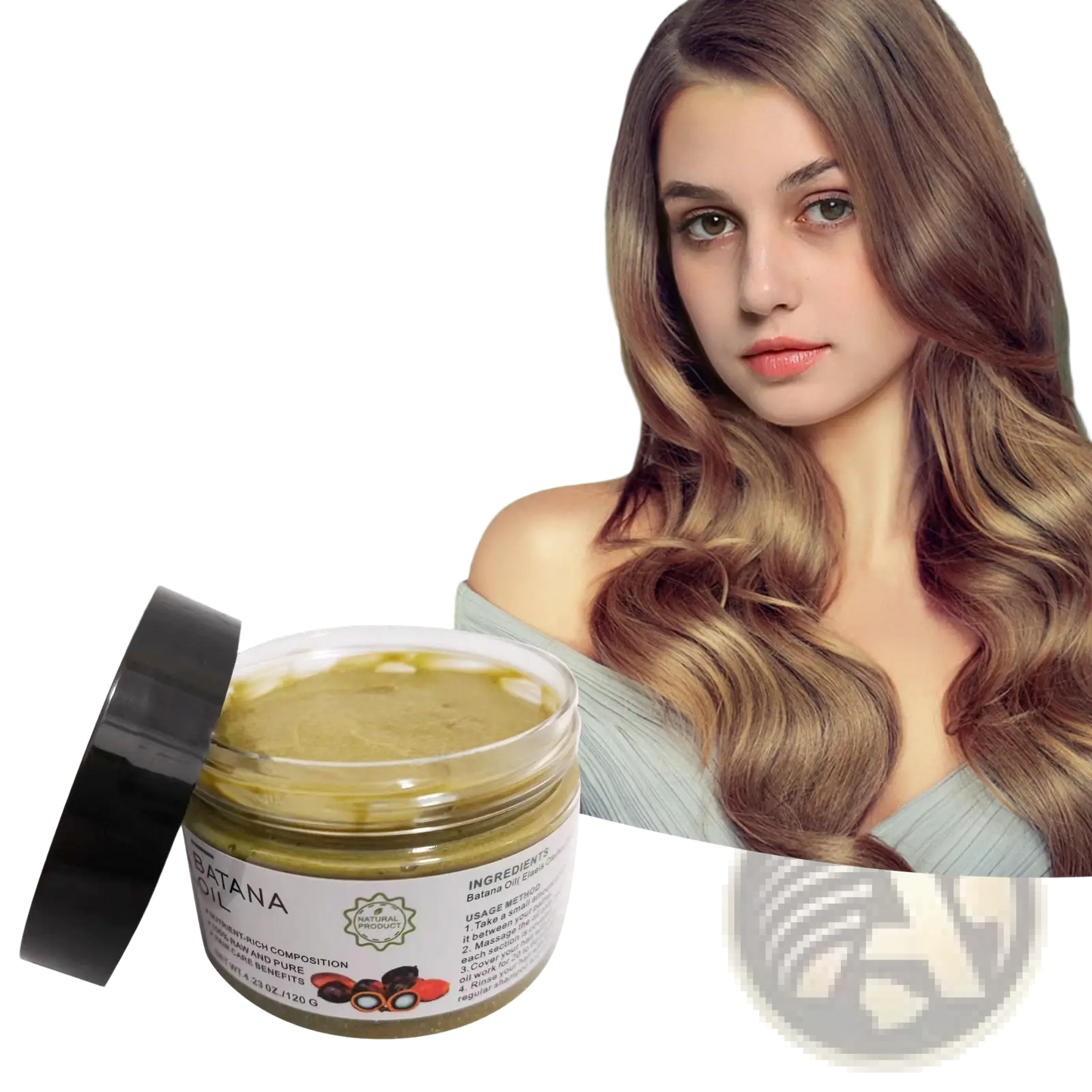 Batana Oil Hair Mask 120g Natural Honduras Formula
