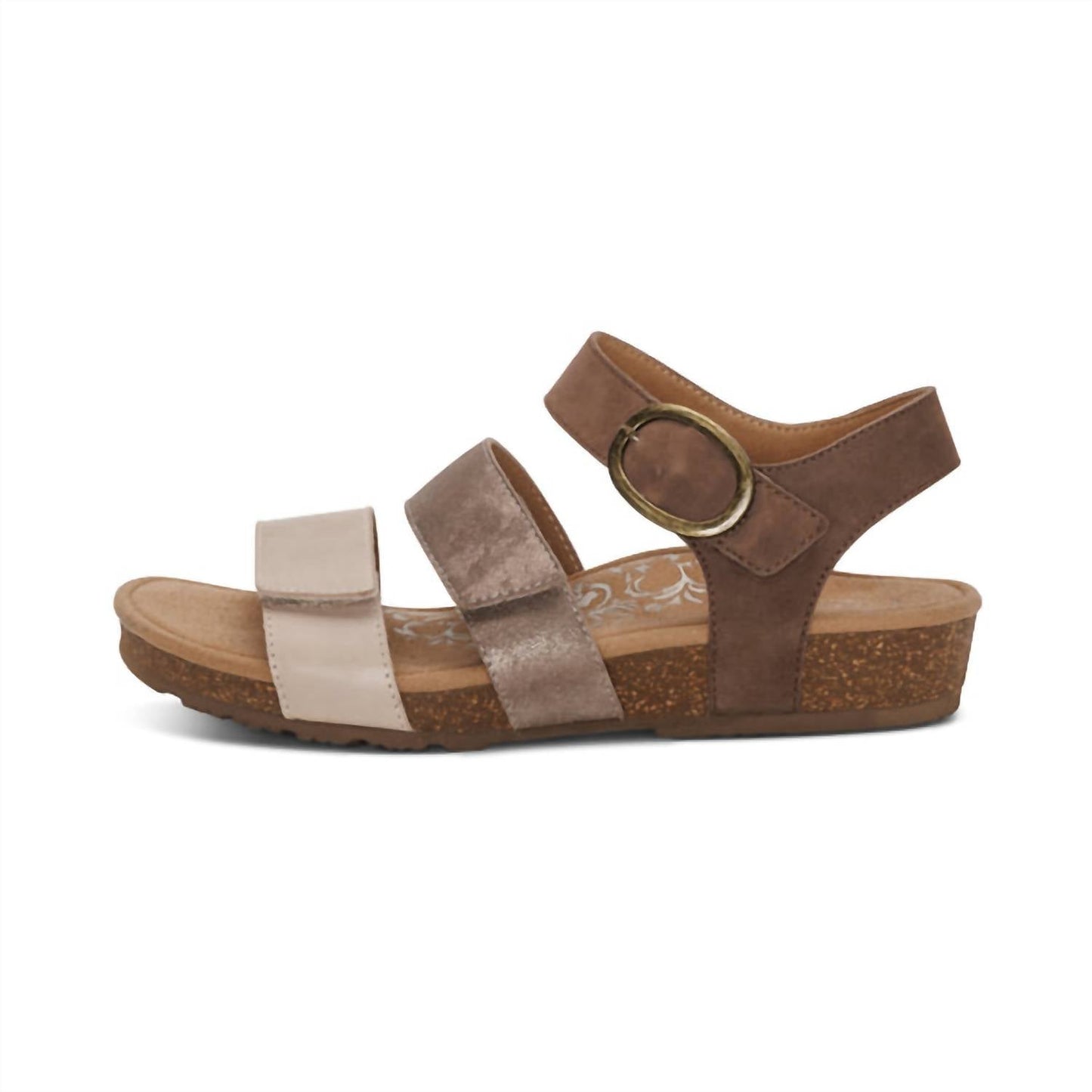 Aetrex - Women's Lilly Adjustable Quarter Strap Sandal