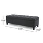Glouster Contemporary Storage Ottoman with Button Tufted Design