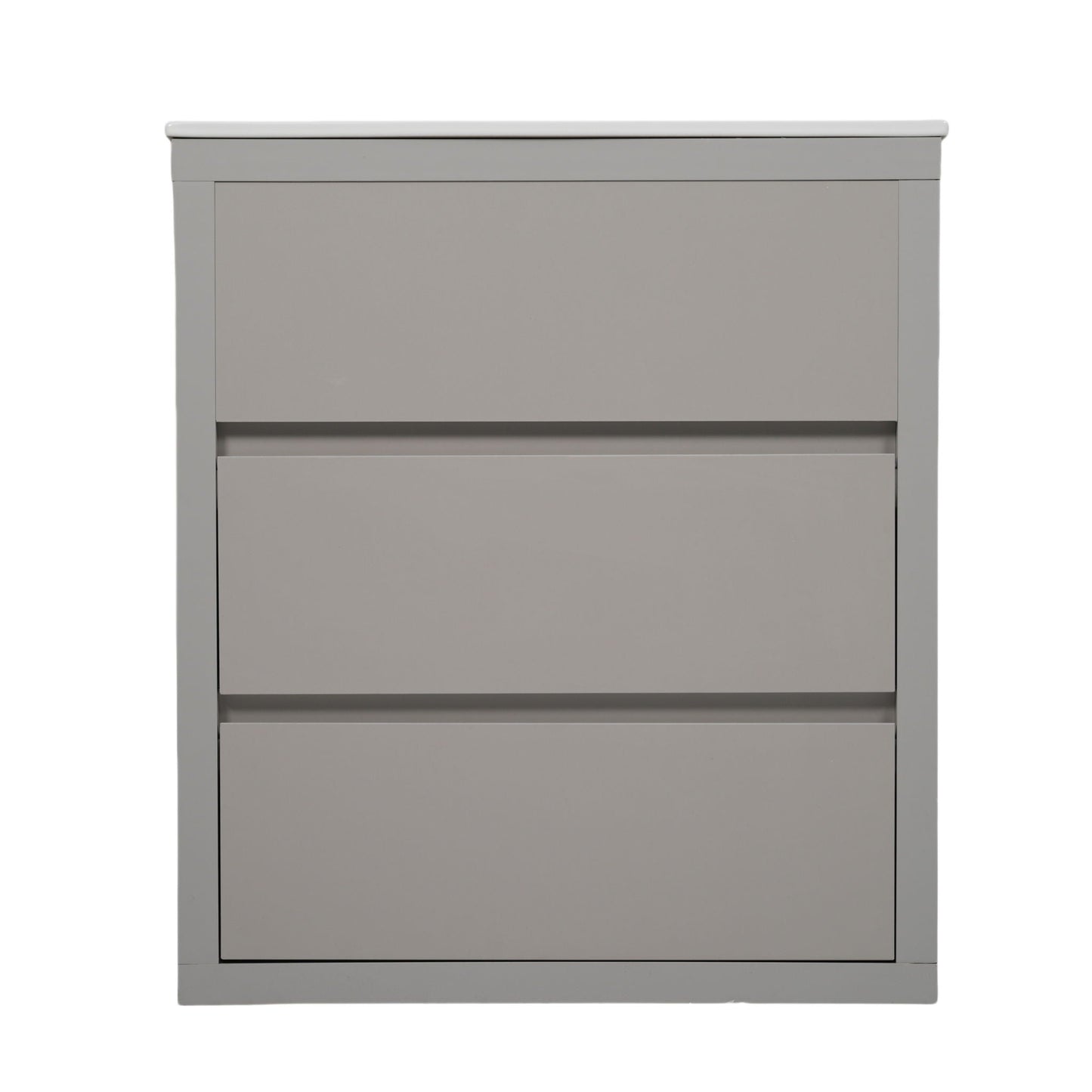 Double Sinks Bathroom Vanity Set with 2 Ceramic Basins