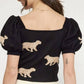 Entro - Cheetah Knit Top