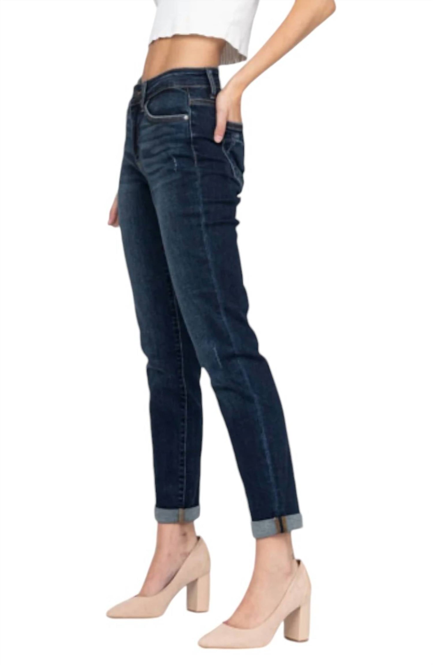Judy Blue - Tapered Straight Jeans