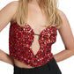 Bardot - ELENI BEADED BUSTIER TOP