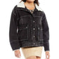 Free People - Ariel Cozy Denim Bomber Jacket