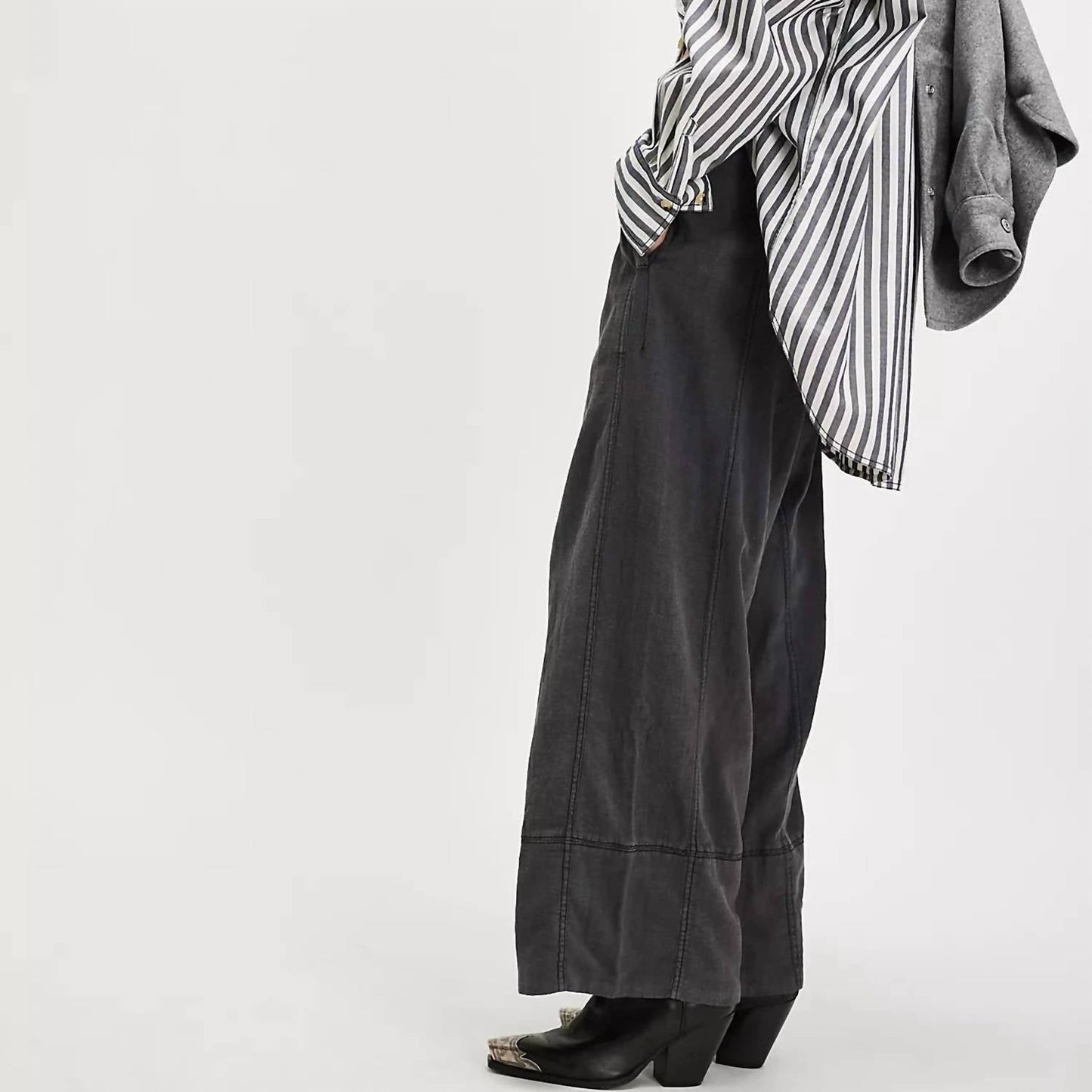 Free People - Days End Linen Pull Pants