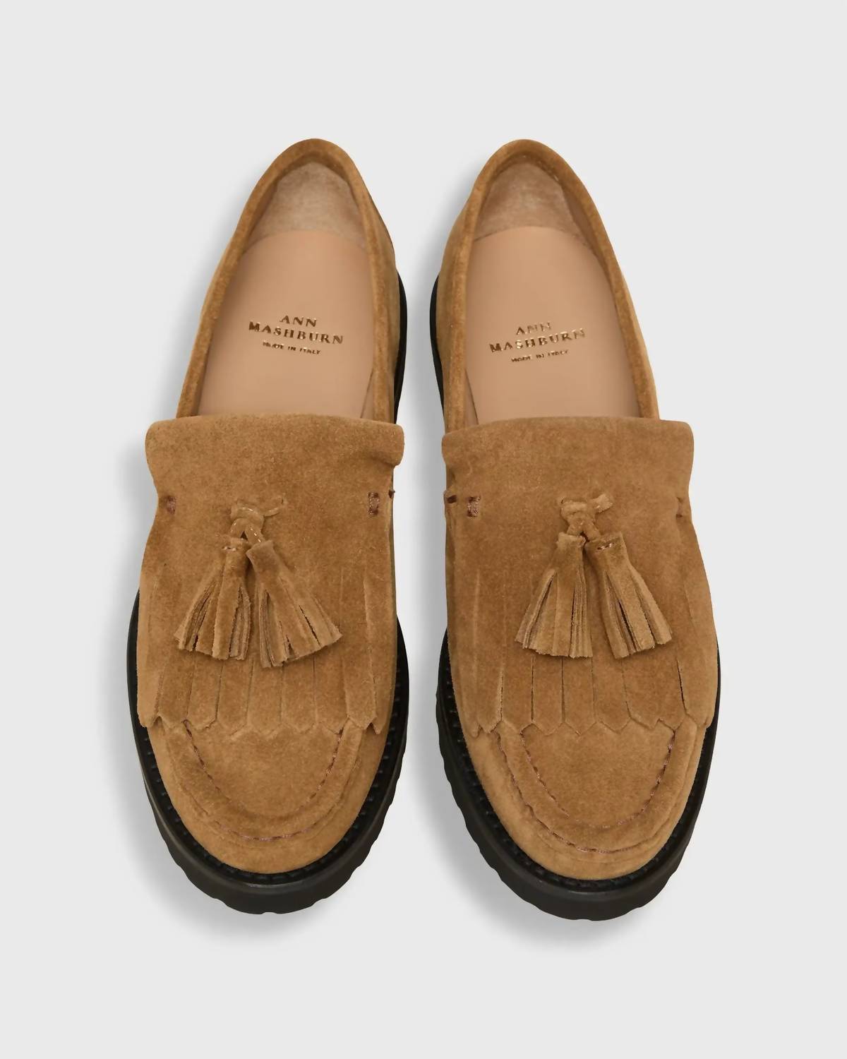 Ann Mashburn - Women's Kilt Lug Sole Penny Loafers