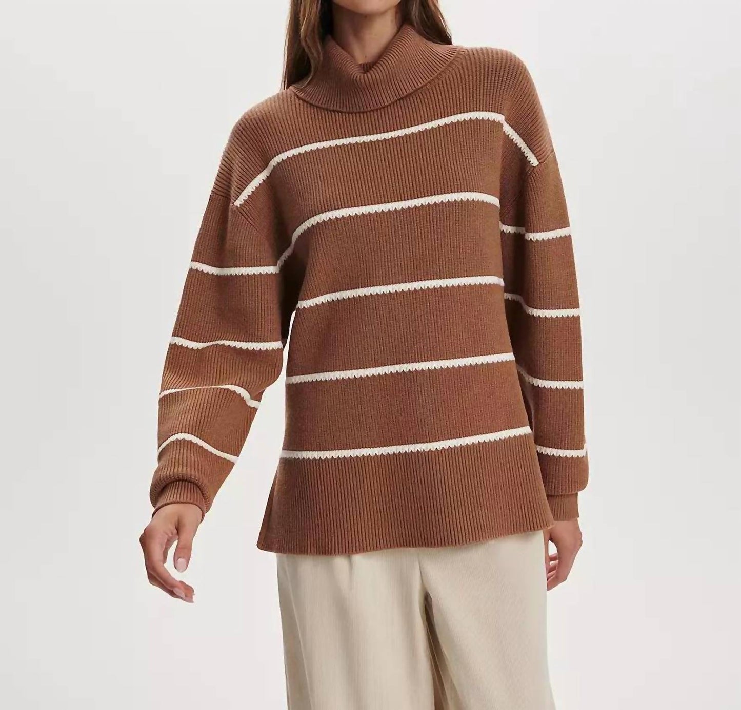 Varley - Hamish Stitch Knit Sweater