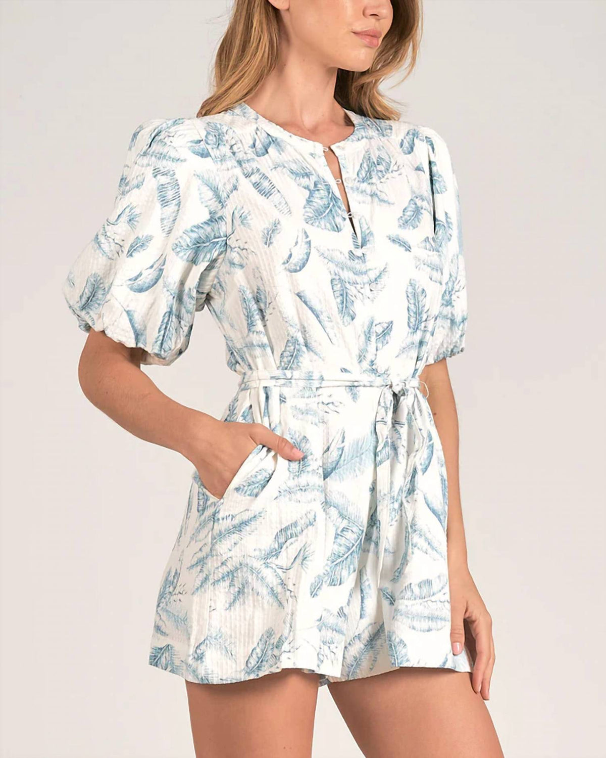 Elan - Romper Bubble Sleeve