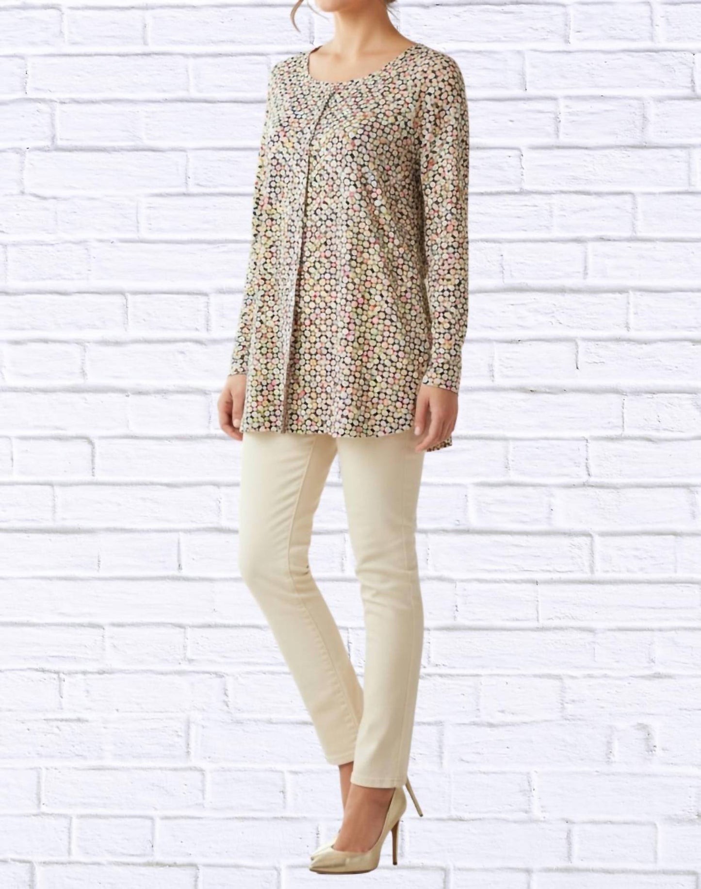 Calypso - Floral Print Woven Blouse