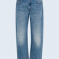 Pistola - Lexi Mid Rise Bowed Straight Jeans
