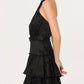 Astr - Adamaris Tiered Halter Maxi Dress