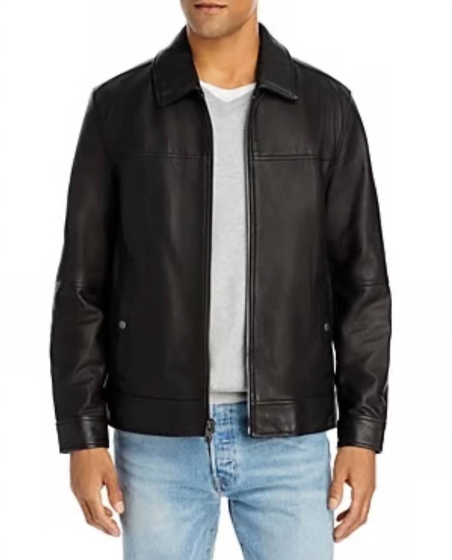 Andrew Marc - Men's Rockaway Leather Jacket