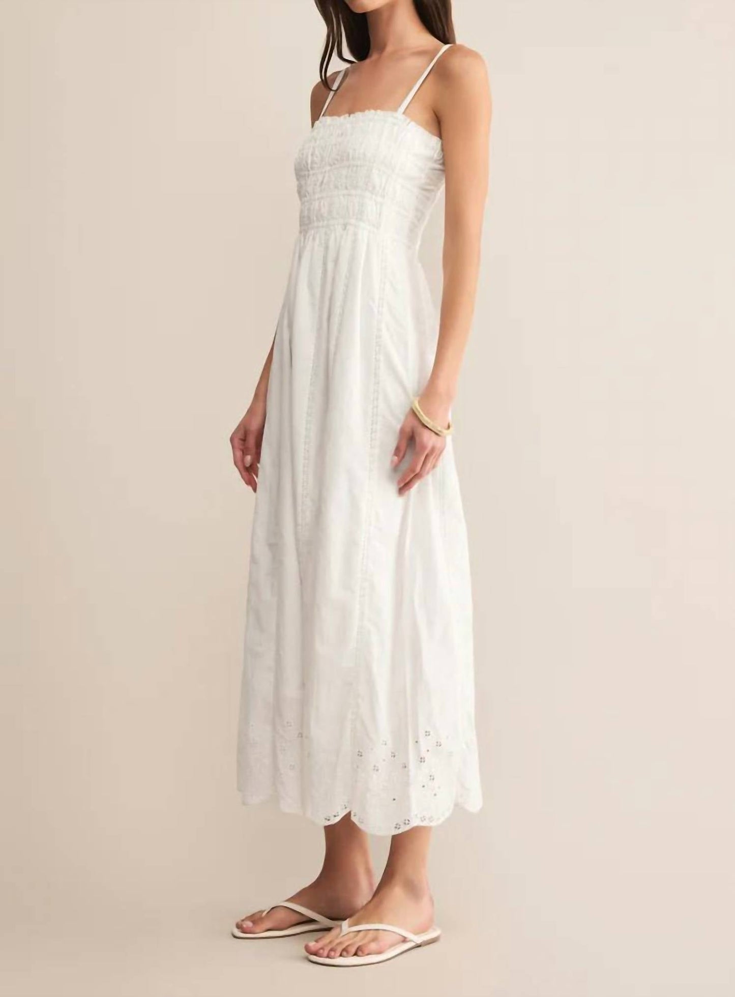Z Supply - Women's Dani Embroidered Midi Dress