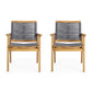 Outdoor Rope Dining Chair (Set of 2)