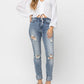 Judy Blue - High Waist Skinny With Heavy Destroy Jeans