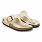 Birkenstock - Women's Gizeh Big Buckle Nubuck Leather Sandals
