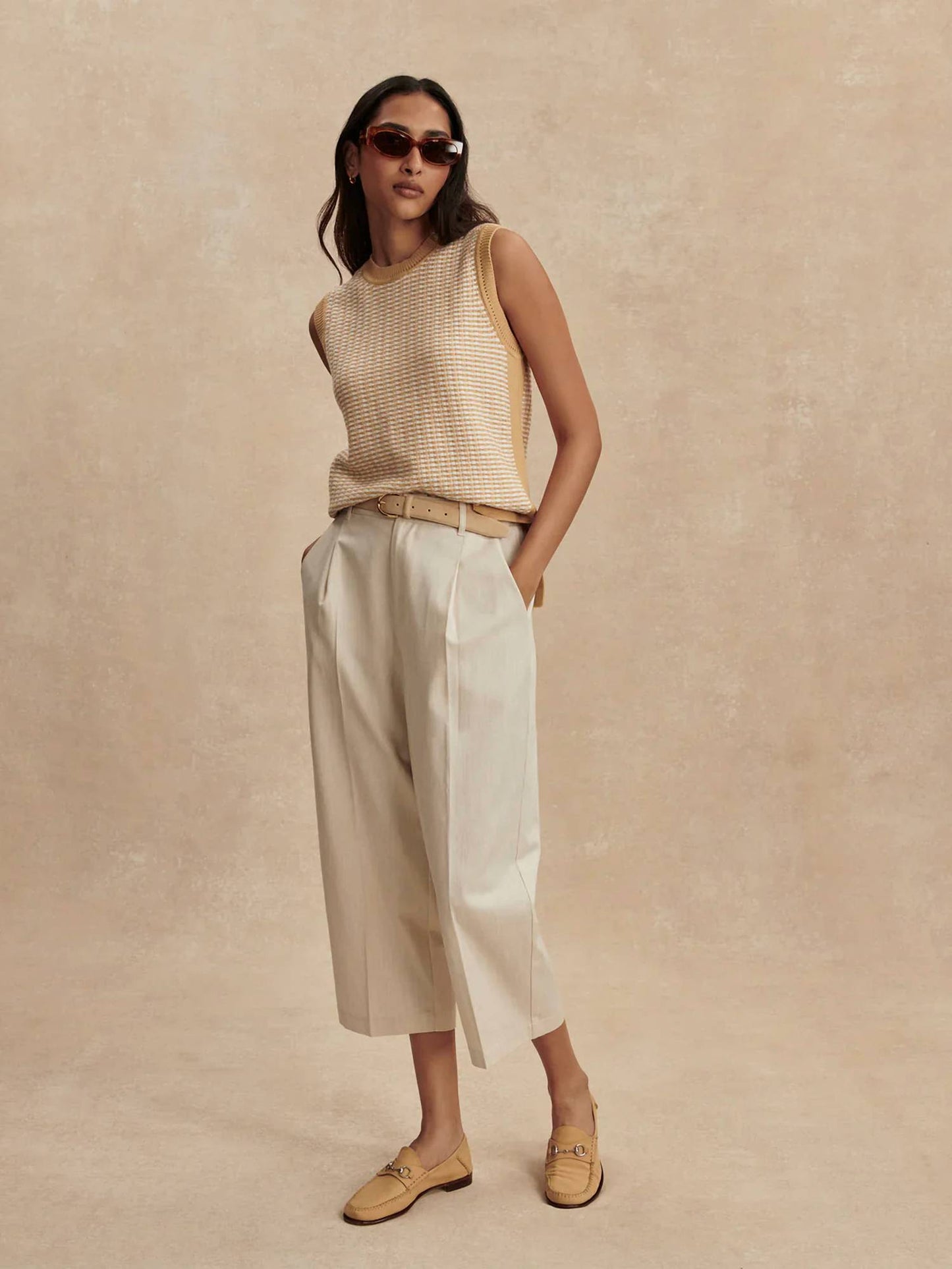 Varley - Ellison Crop Wide-Leg Pant