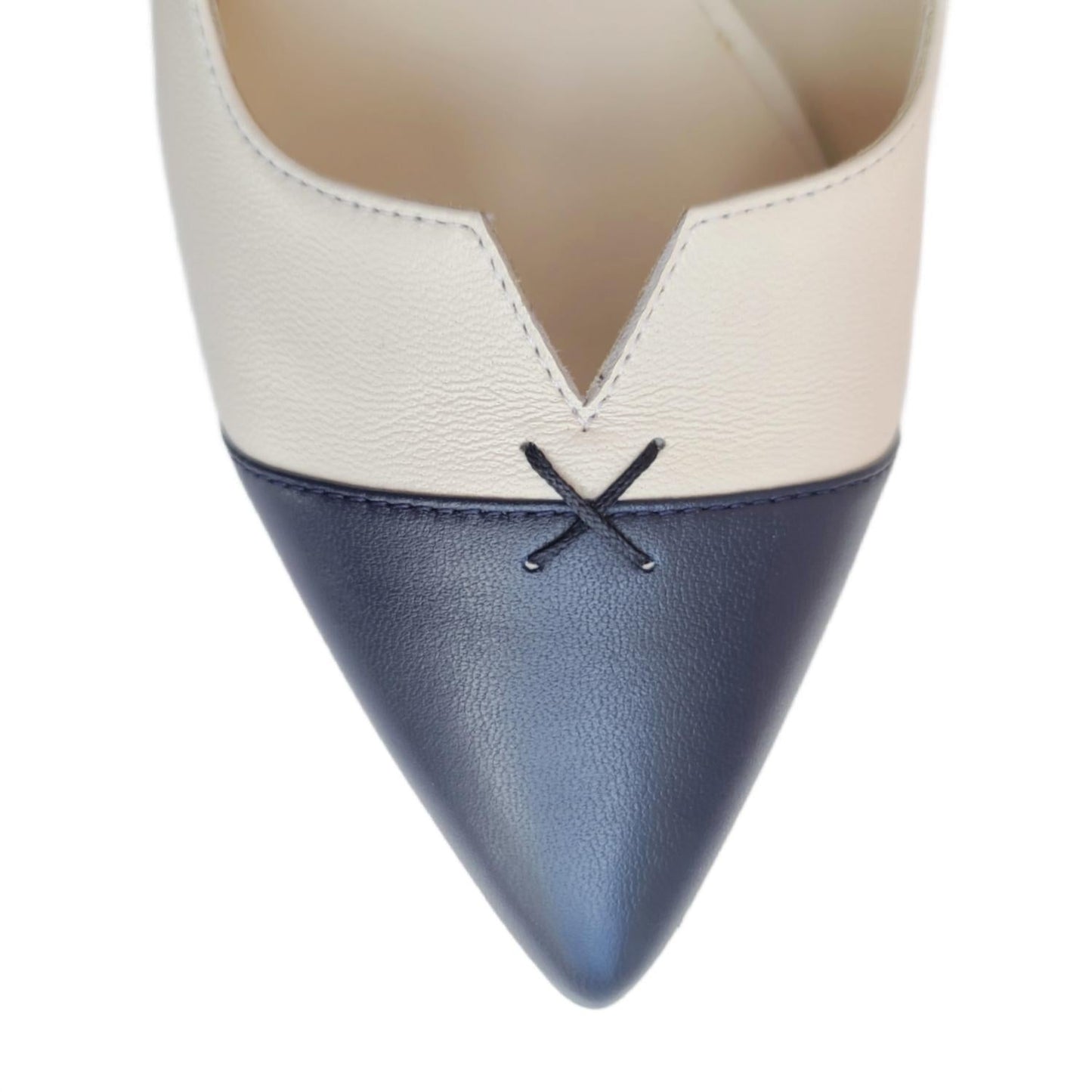 Cristina Millotti - Women's Arianna Navy Sandals
