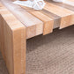 Modern Rustic Coffee Table – 48.2' Rectangular Center Table for Living Room