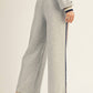 Aapparella - Zip Collar Pullover & Wide-leg Pants