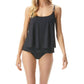 Michael Kors - Layered Underwire Tankini Top